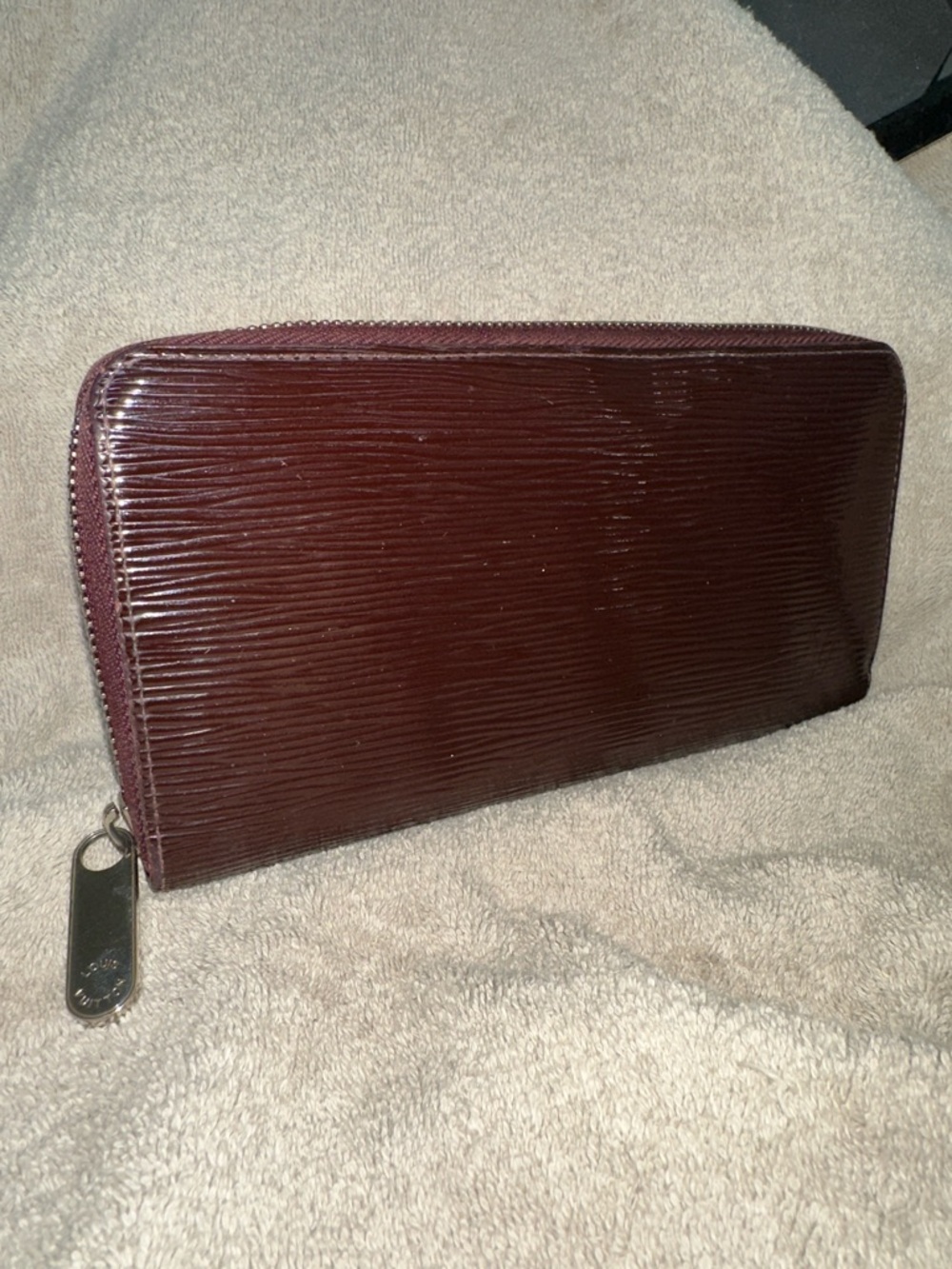 Louis Vuitton Zippy Epi Long Wallet in Burgundy EUC & COA - Picture 3 of 16